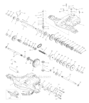 Page K Diagram and Parts List for WE12542A  Weed Eater Lawn Tractor